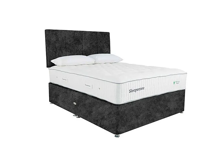 Natural Touch 3000 Divan Set - King Size - Daytona Coal