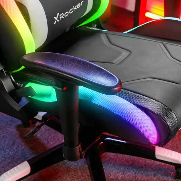 X Rocker Agility Sport RGB Office Gaming Chair with Neo Motion Sync LED 4