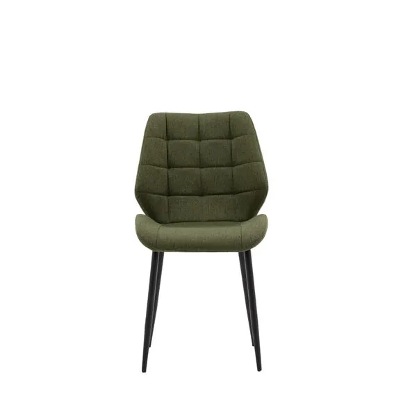 Set of 2 Mesa Flatweave Dining Chairs 5