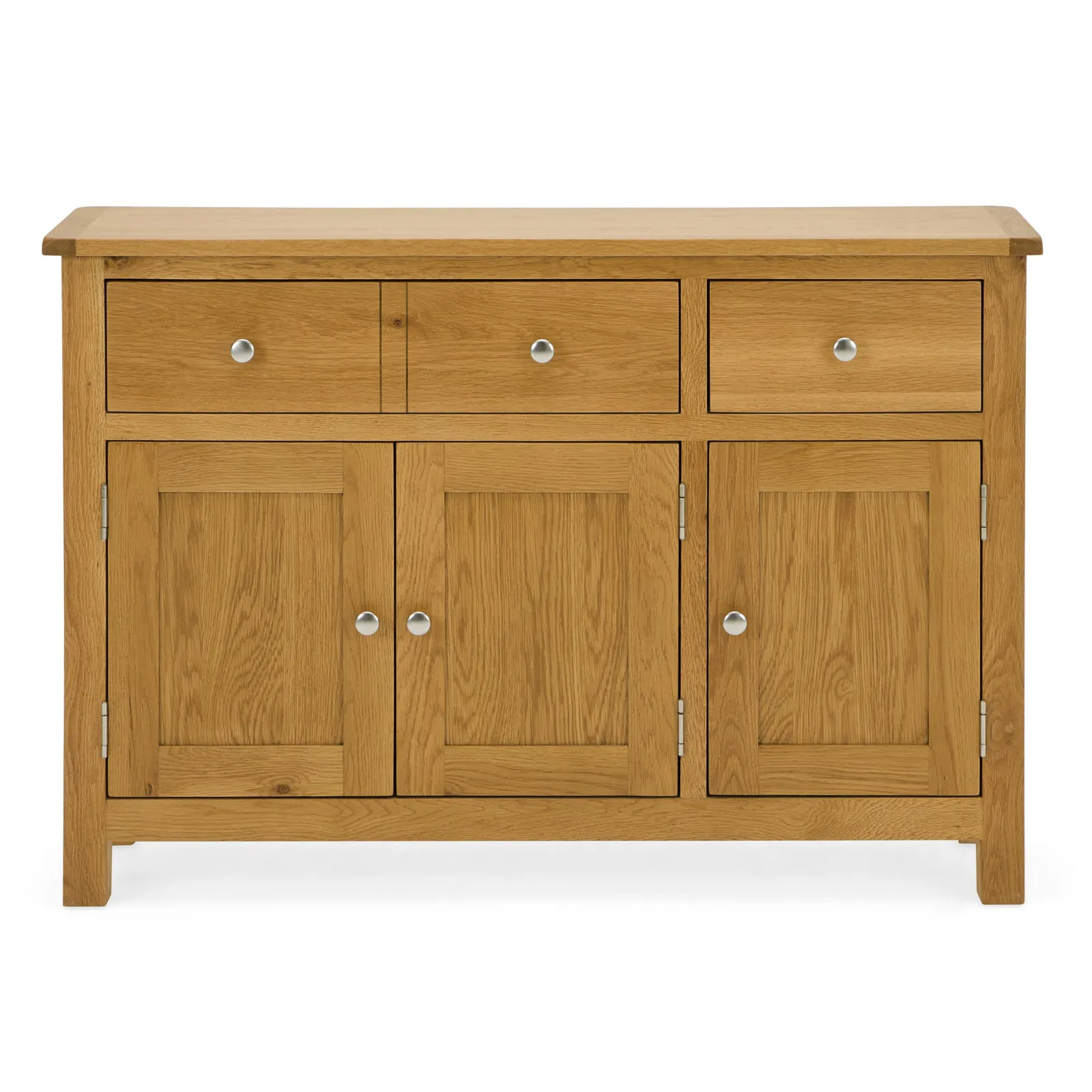 Bromley Oak Large Sideboard Brown