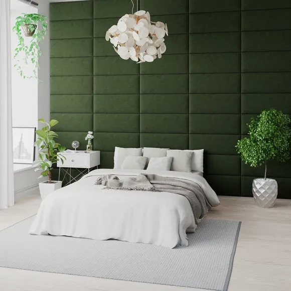 Aspire EasyMount Plush Velvet Upholstered Wall Panels 2