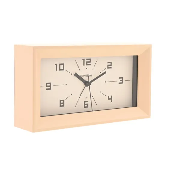 Hometime Rectangle Analogue Alarm Clock 2