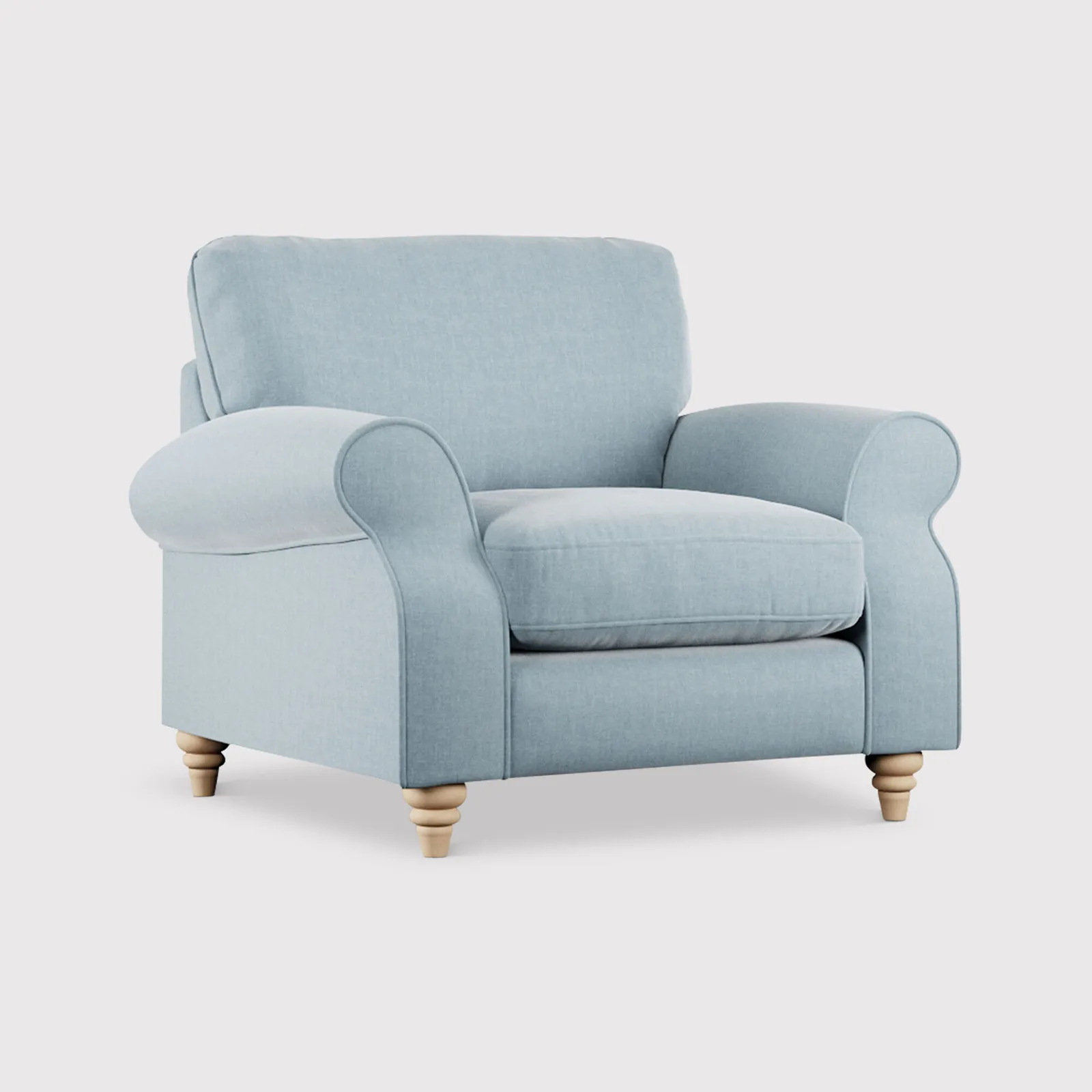 Hattie Armchair, Blue Fabric | Barker & Stonehouse 1