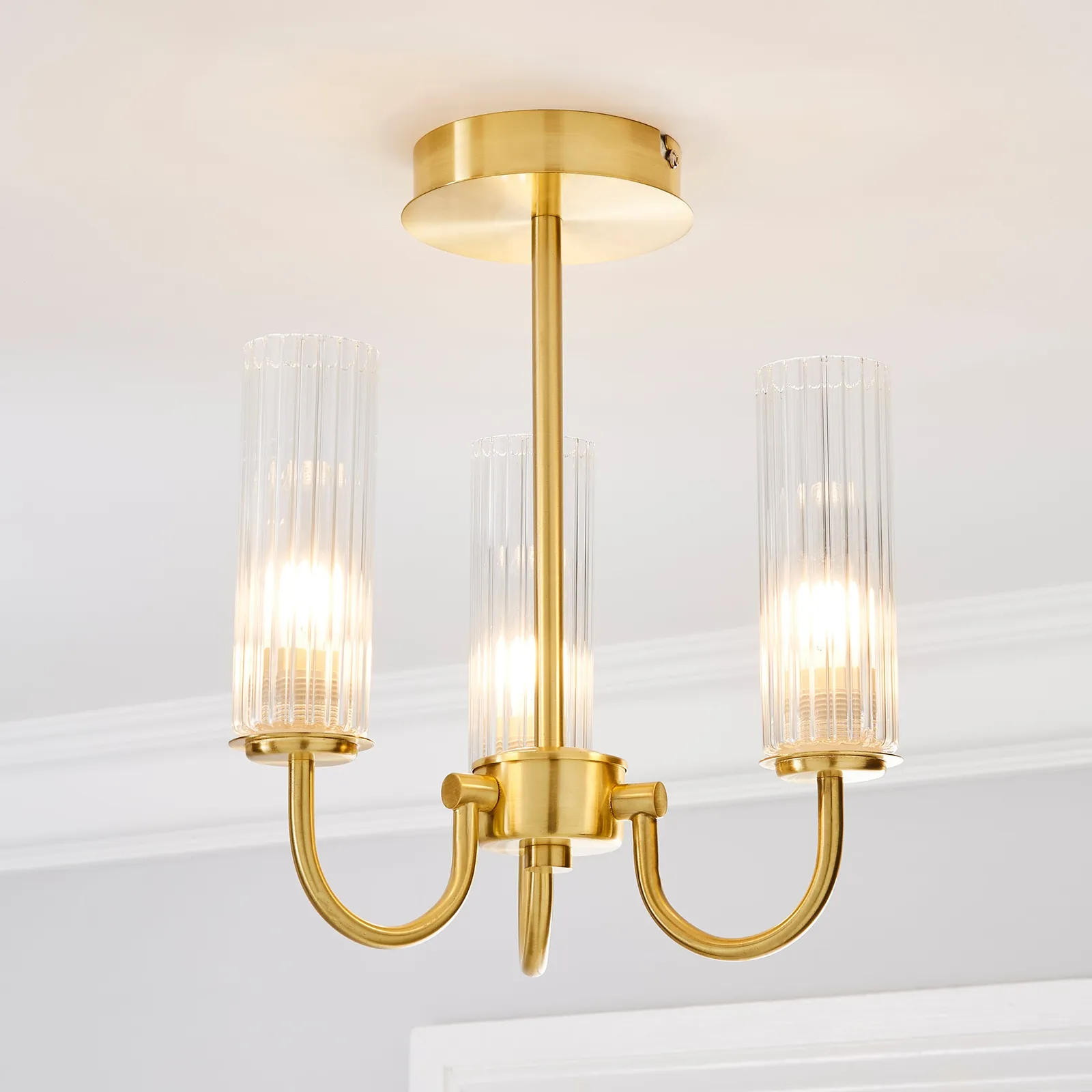 Dorma Henstone Bathroom Chandelier Gold