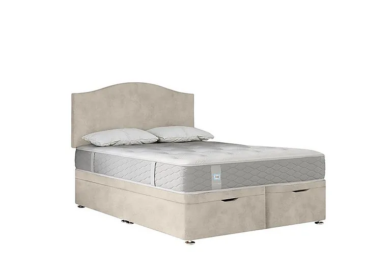 Mellbreak Ottoman Divan Set - Super King - Velvet Dove