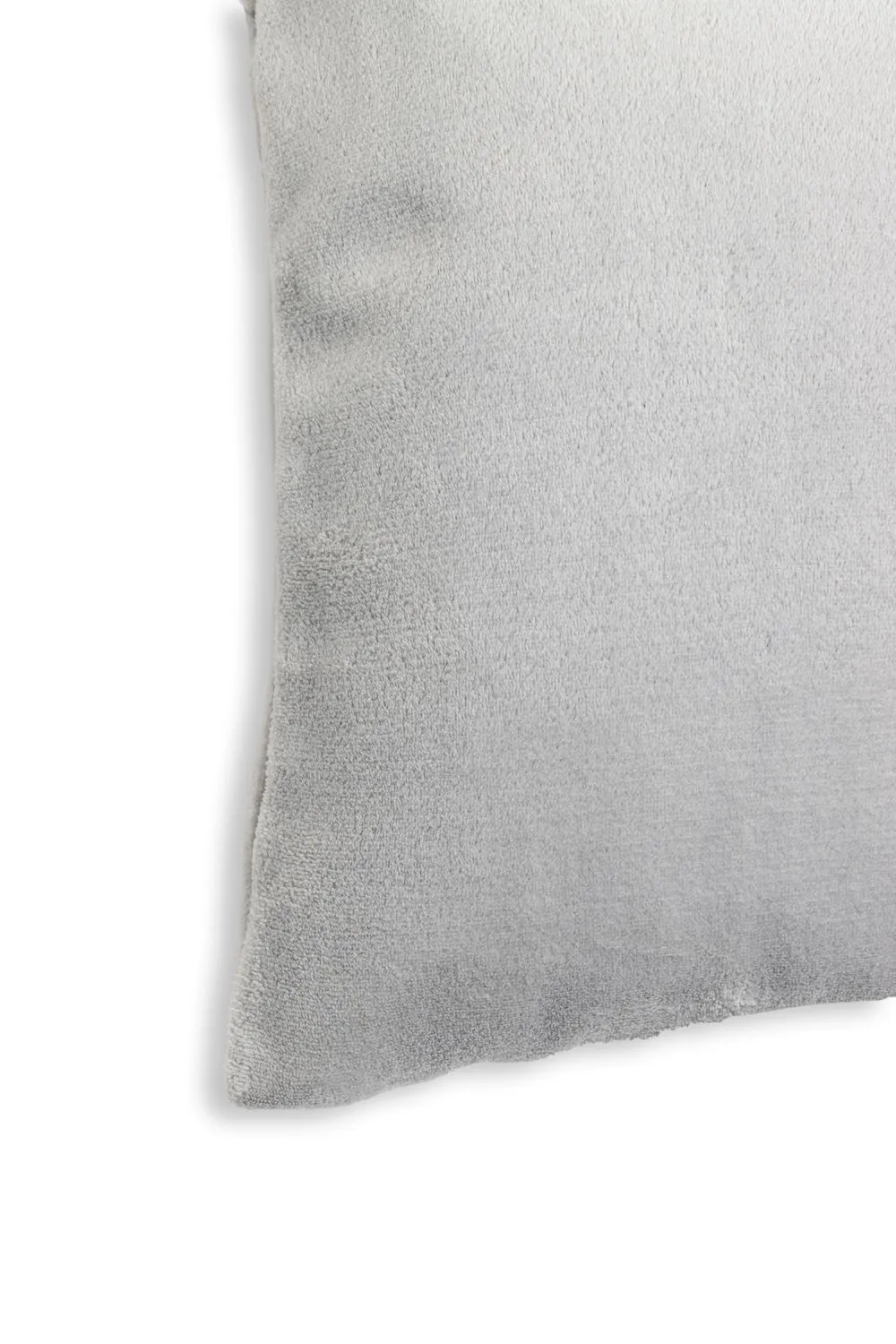 BHS Microfleece Cushion in Silver 3