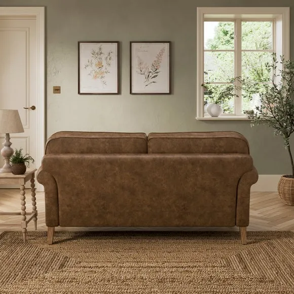 Millie Soft Faux Leather 2 Seater Sofa 2