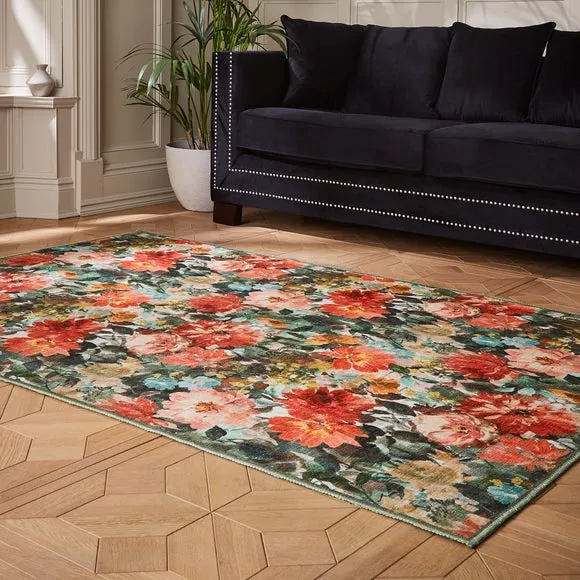 Clarke and Clarke Tahiti Washable Rug 1