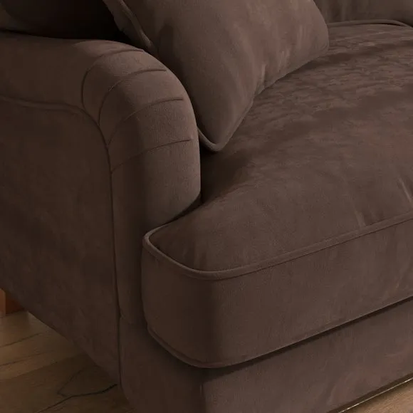 Beatrice II Velvet 3 Seater Sofa Bed 4