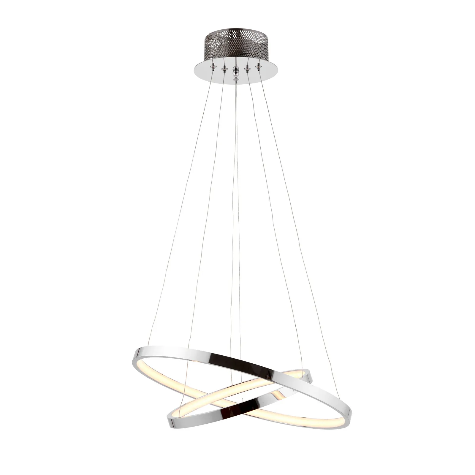 Vogue Kline 2 Light Integrated LED Hoop Ceiling Light