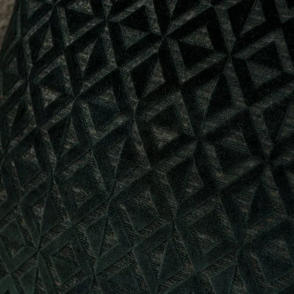 Diamond Geometric Velvet Cushion 2