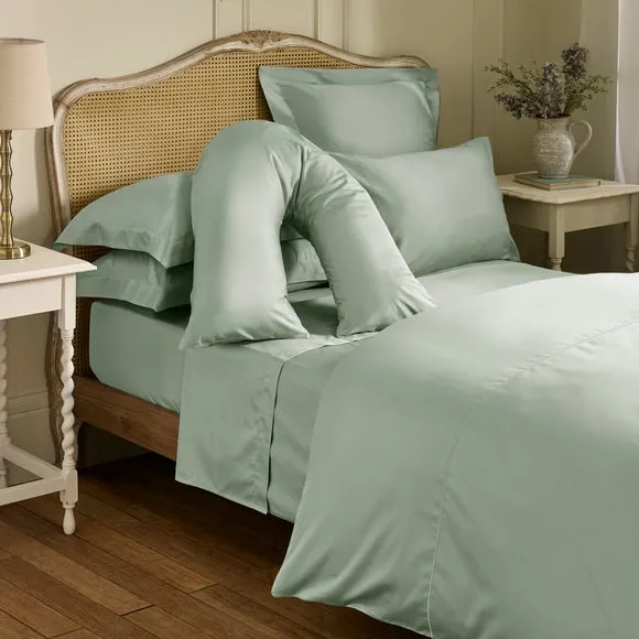 Dorma Luxe Egyptian Cotton Sateen V-Shaped Pillowcase