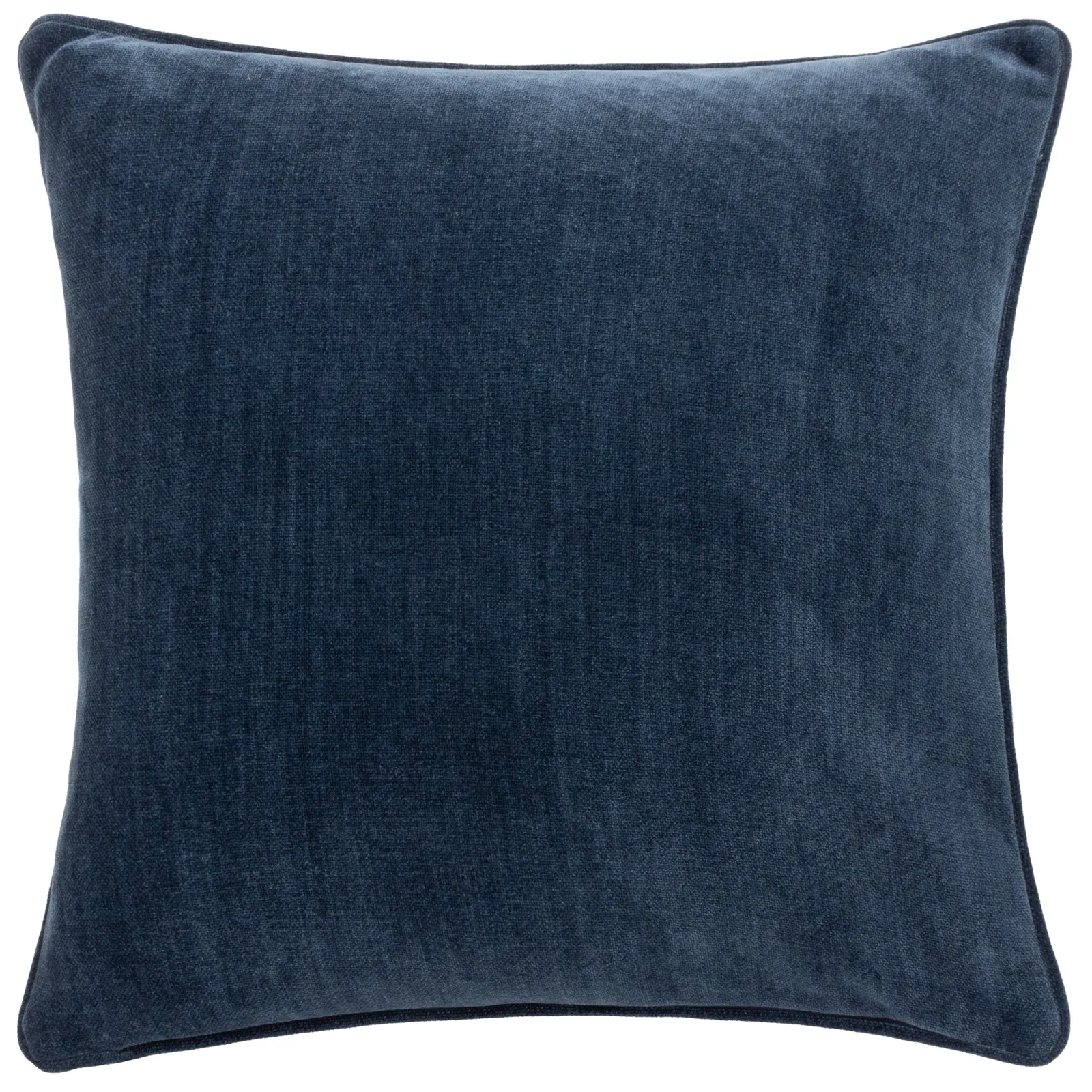 Yard Heavy Chenille Woven Piped Cushion in Navy 2