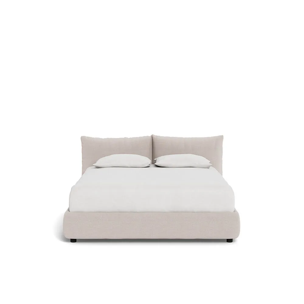 Heal's Pillow Storage Bed King Tundra Texture Stone 1