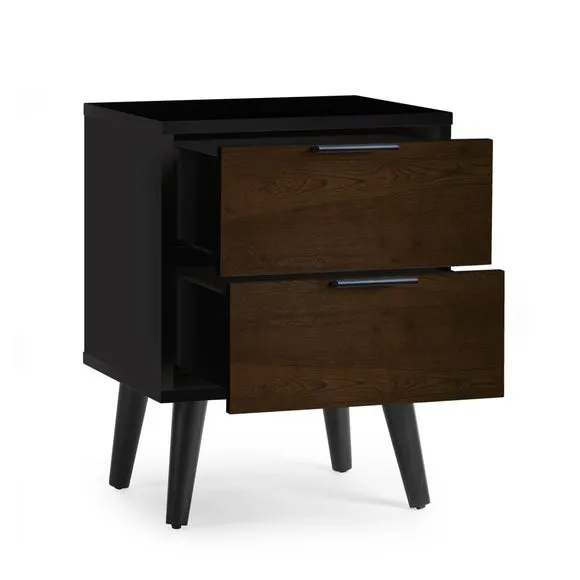 Alba 2 Drawer Bedside Table 3