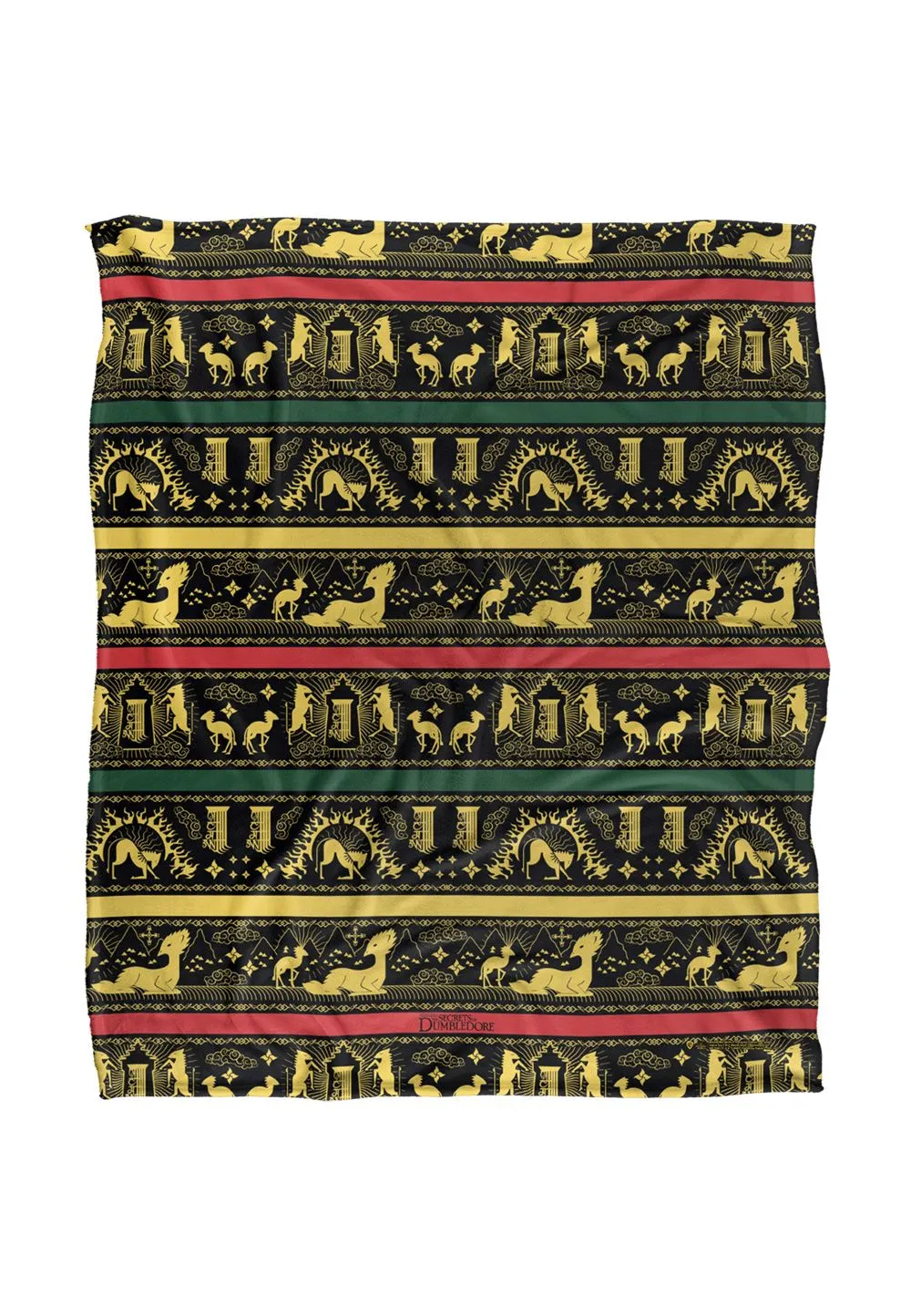 FANTASTIC BEASTS The Secrets of Dumbledore Brazil Pattern Silky Touch Super Soft Throw Blanket 152 X 127 cm in White