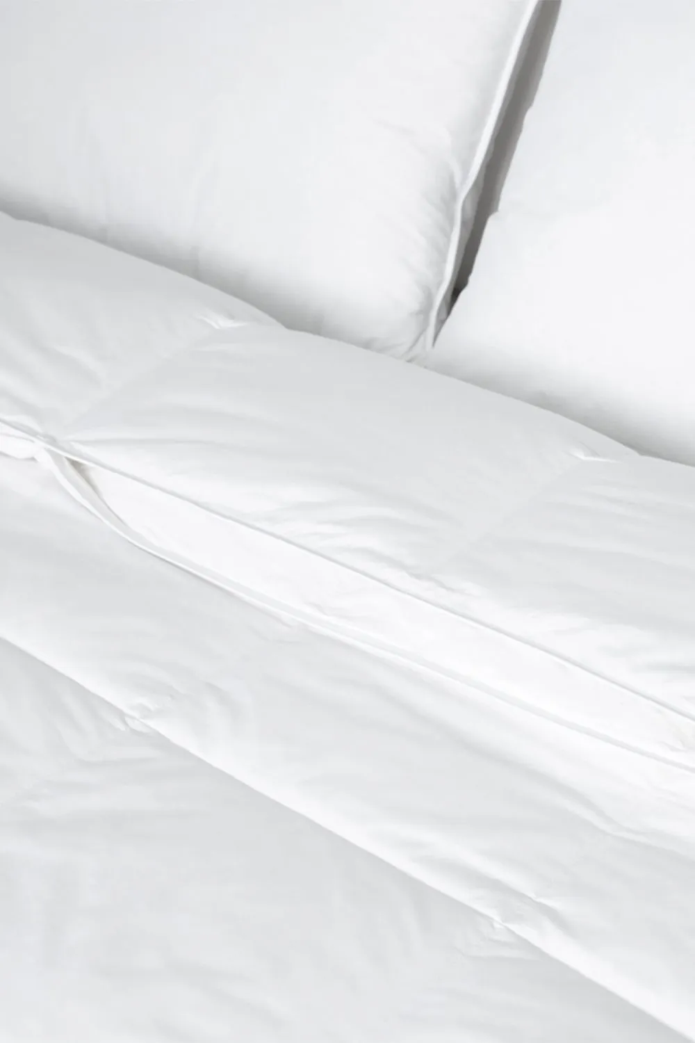 Martex Duck Feather & Down 3-in-1 Duvet - All Seasons (4.5 + 9 Tog) in White 6