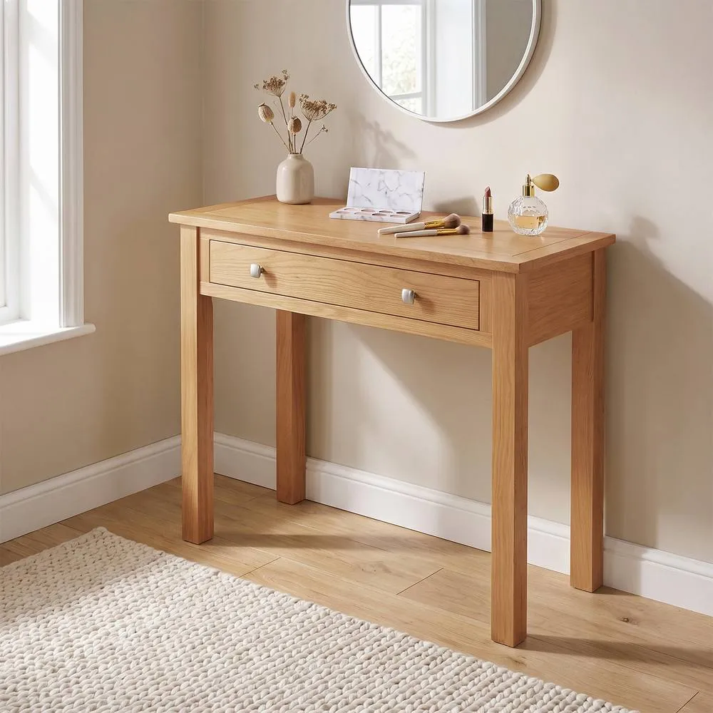 Seconique Cambridge Dressing Table - Honey (Part assembled) in Light Brown