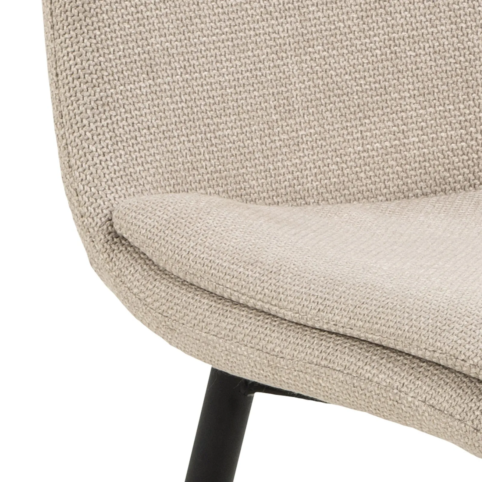 Furniture To Go Becca Dining Chair in Beige Set of 4 6