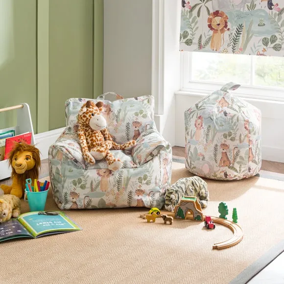 Jungle Friends Kids Classic Beanbag 6