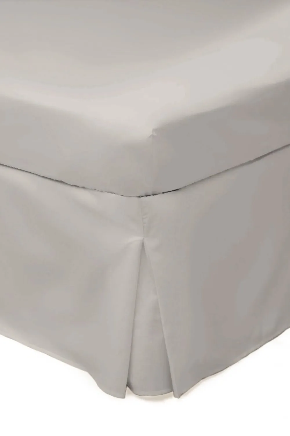 Belledorm Easy Care 200 Thread Count Cotton Polyester Percale Platform Valance in Ivory 1