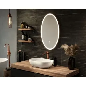 Sensio Aurora Colour Changing LED Bathroom Mirror - 500 x 800mm 2
