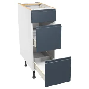Wickes Madison Marine Blue Drawer Unit - 300mm 2