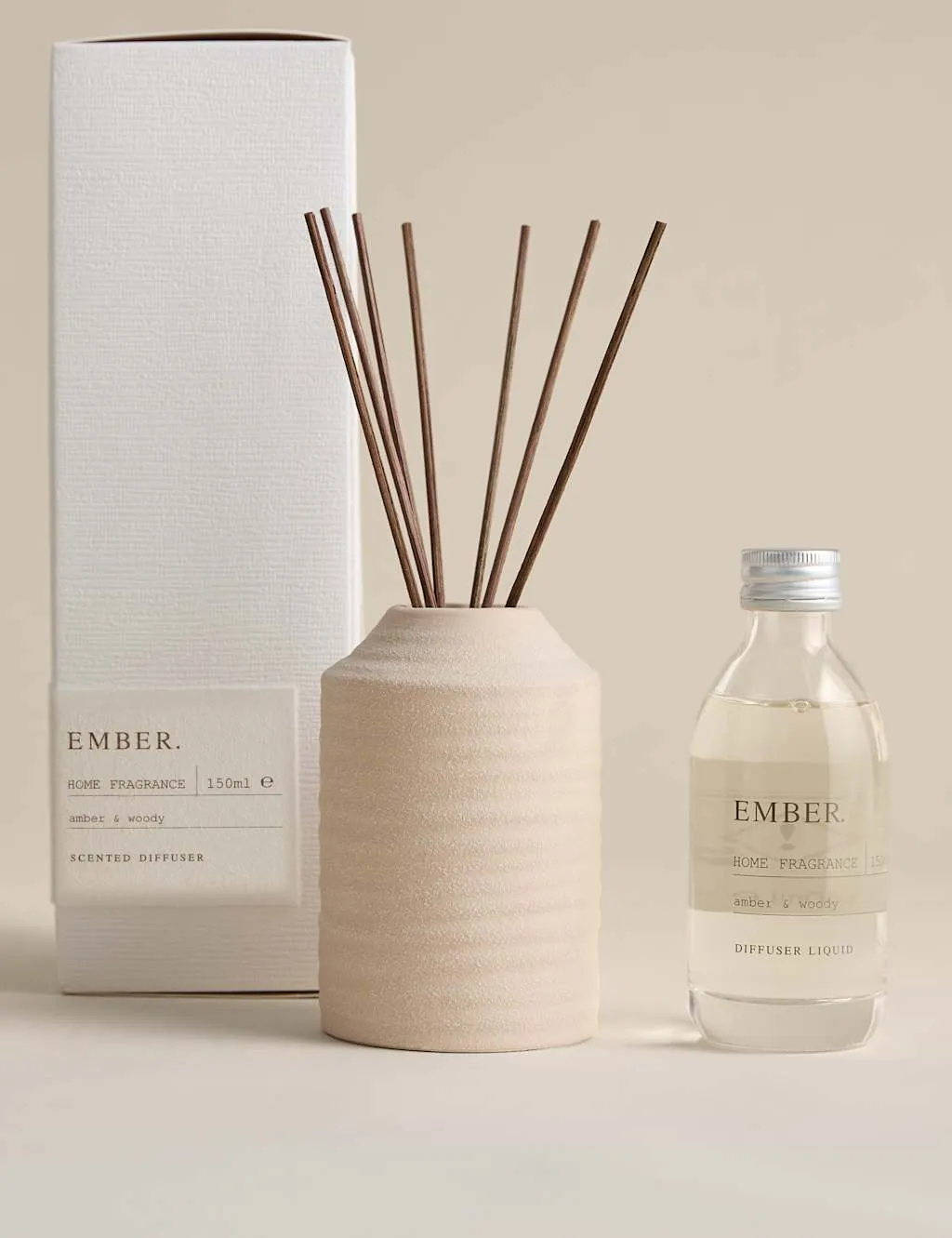 Teraire Ember Ceramic 150ml Diffuser Neutral