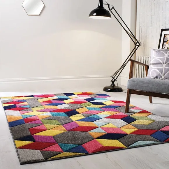 Spectrum Dynamic Geometric Rug 1