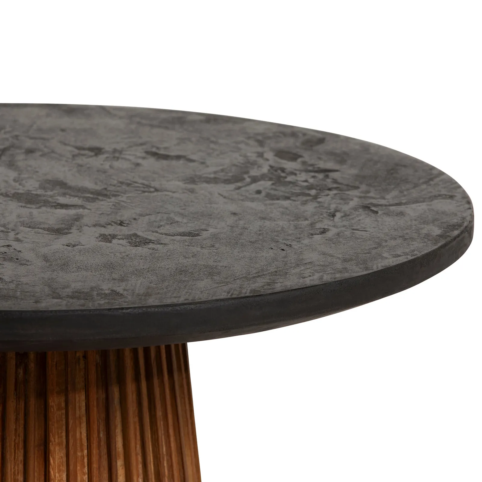 Trinidad Small Round Coffee Table, Round, Teak Wood | Barker & Stonehouse 3