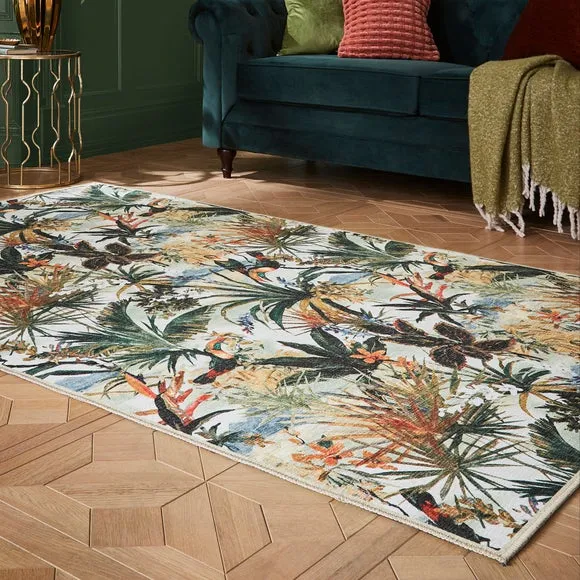 Clarke and Clarke Toucan Washable Rug 1