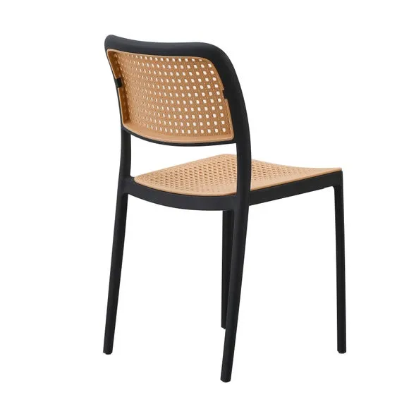 Fusion Living Plastic Cafe Dining Chair 5