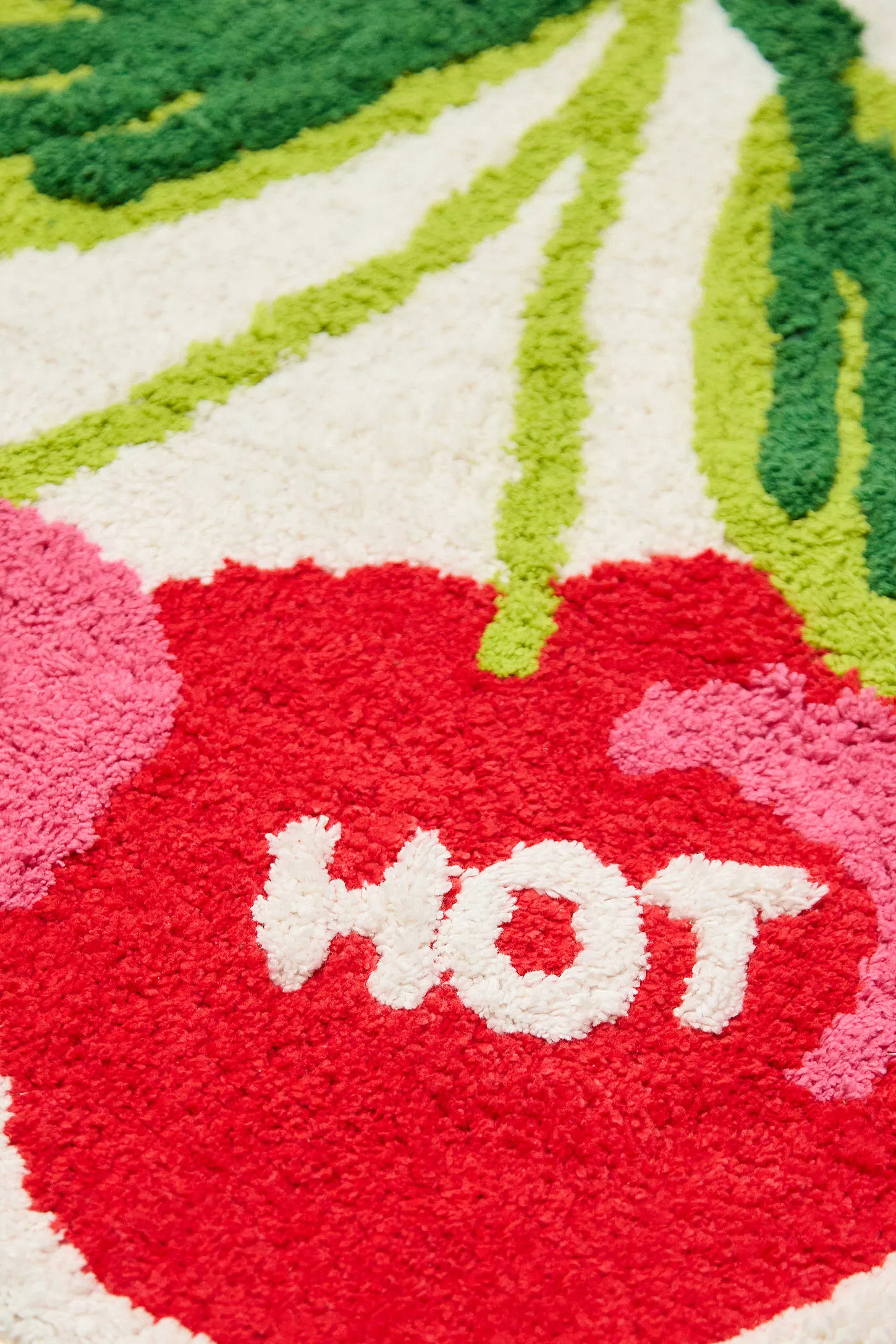 You're Hot Cherries Bath Mat - Red 2