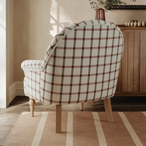 Petit Wild Harvest Gingham Armchair 3