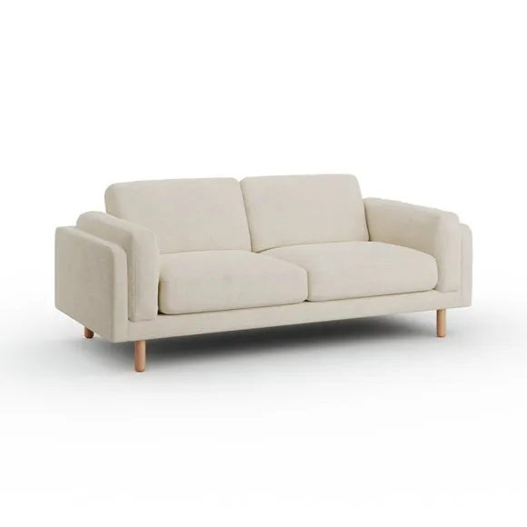 Newton Chunky Tonal Weave 3 Seater Sofa 6