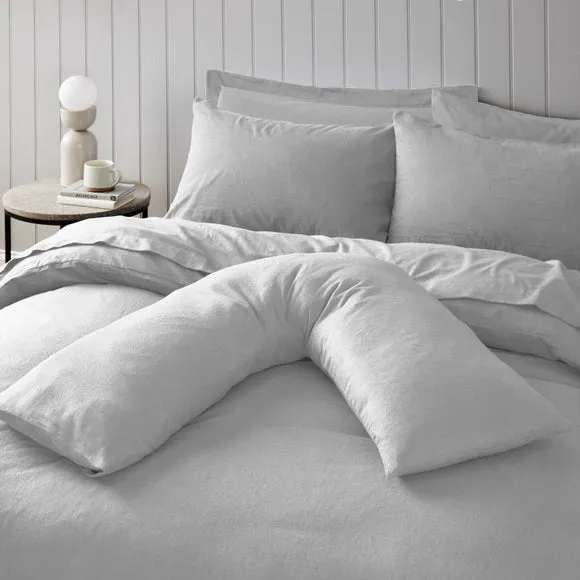 Soft & Cosy Luxury 100% Brushed Cotton V-Shape Pillowcase 2