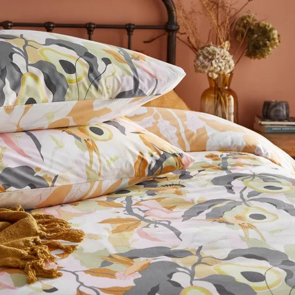 Furn Huerta Tropical Double Duvet Cover Set Mango, Multi 2