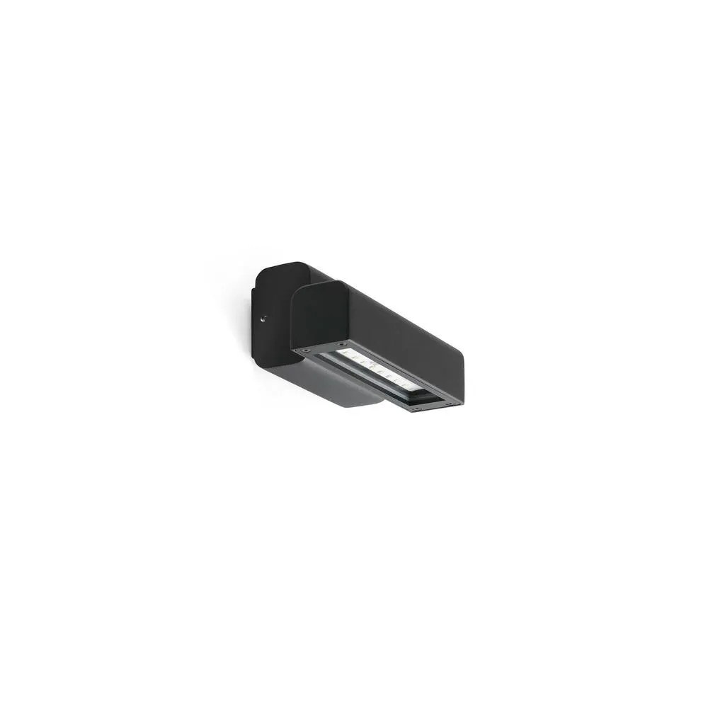 Netlighting Balic Black 8W LED Wall Lamp IP65