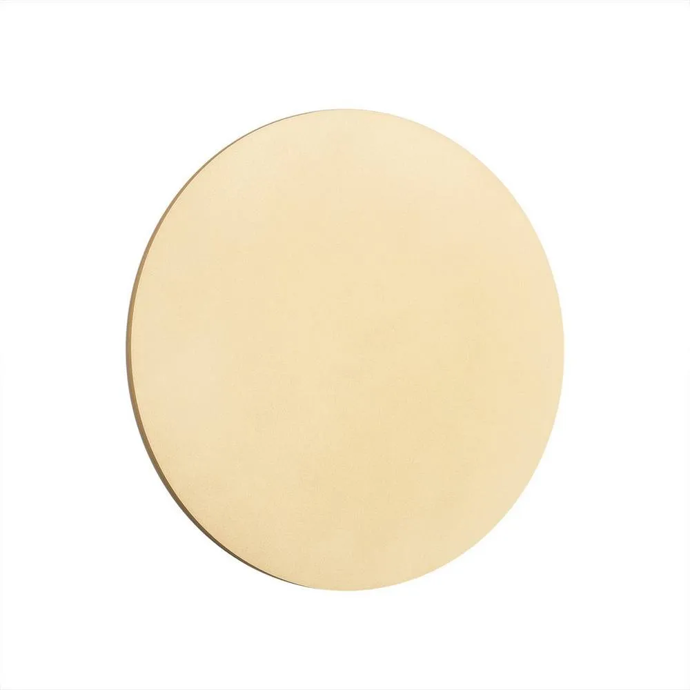 Netlighting Oregon Plus 20cm Flush Wall Lamp Gold 580lm 3000K 4