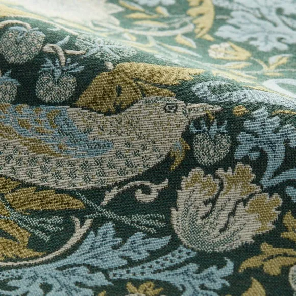 William Morris At Home Strawberry Thief Polyester Made To Order Cushion Cover 3
