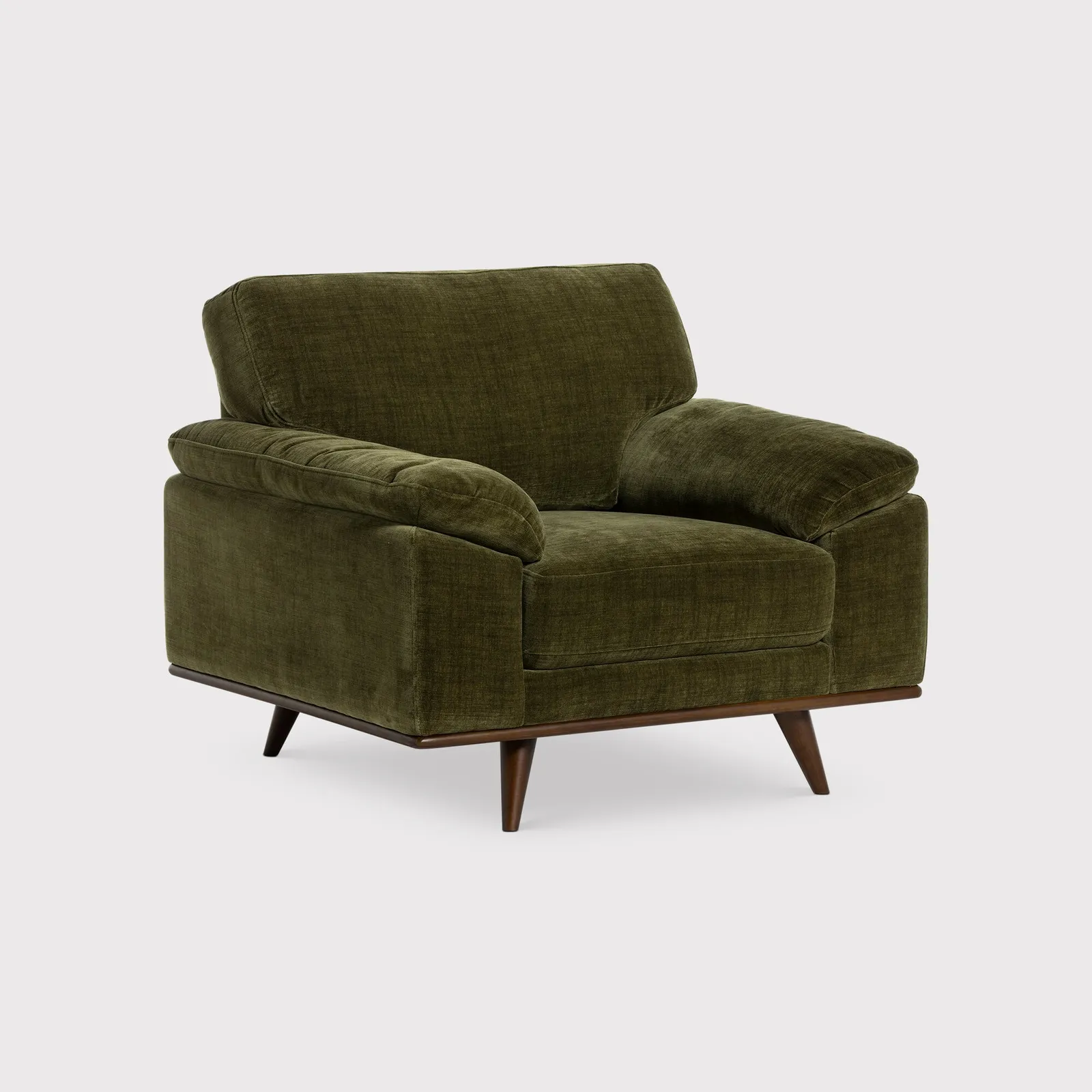 Bowes Armchair, Green Fabric | Barker & Stonehouse