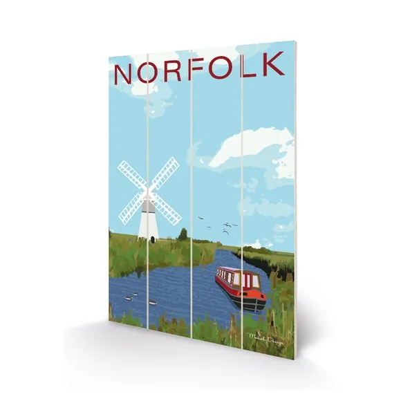 The Art Group Norfolk Wooden Wall Art 2