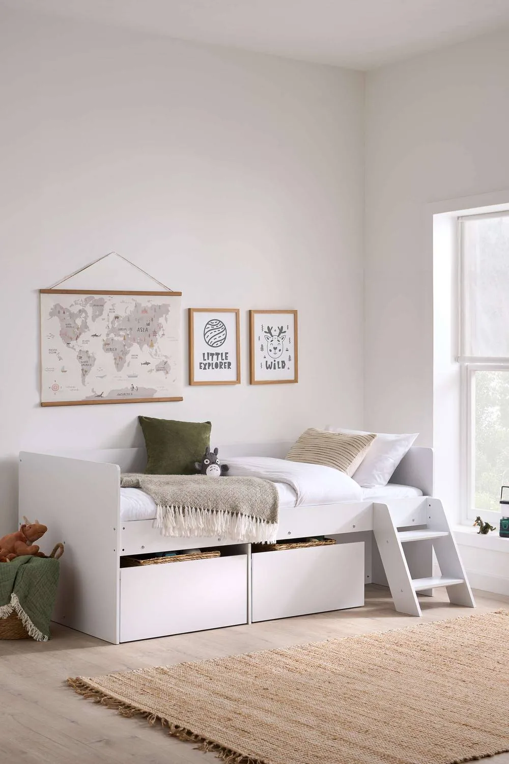Birlea Poppy Cabin Bed in White