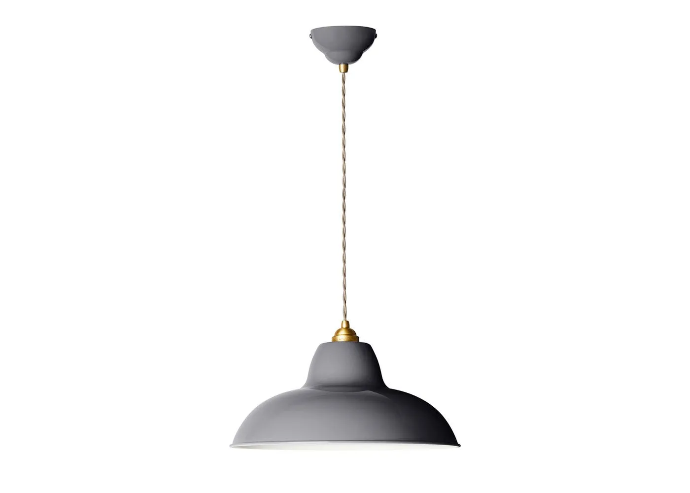 Anglepoise Original 1227 Brass Pendant Midi Wide Elephant