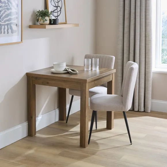 Fulton 4-6 Seater Rectangular Flip Top Dining Table 3