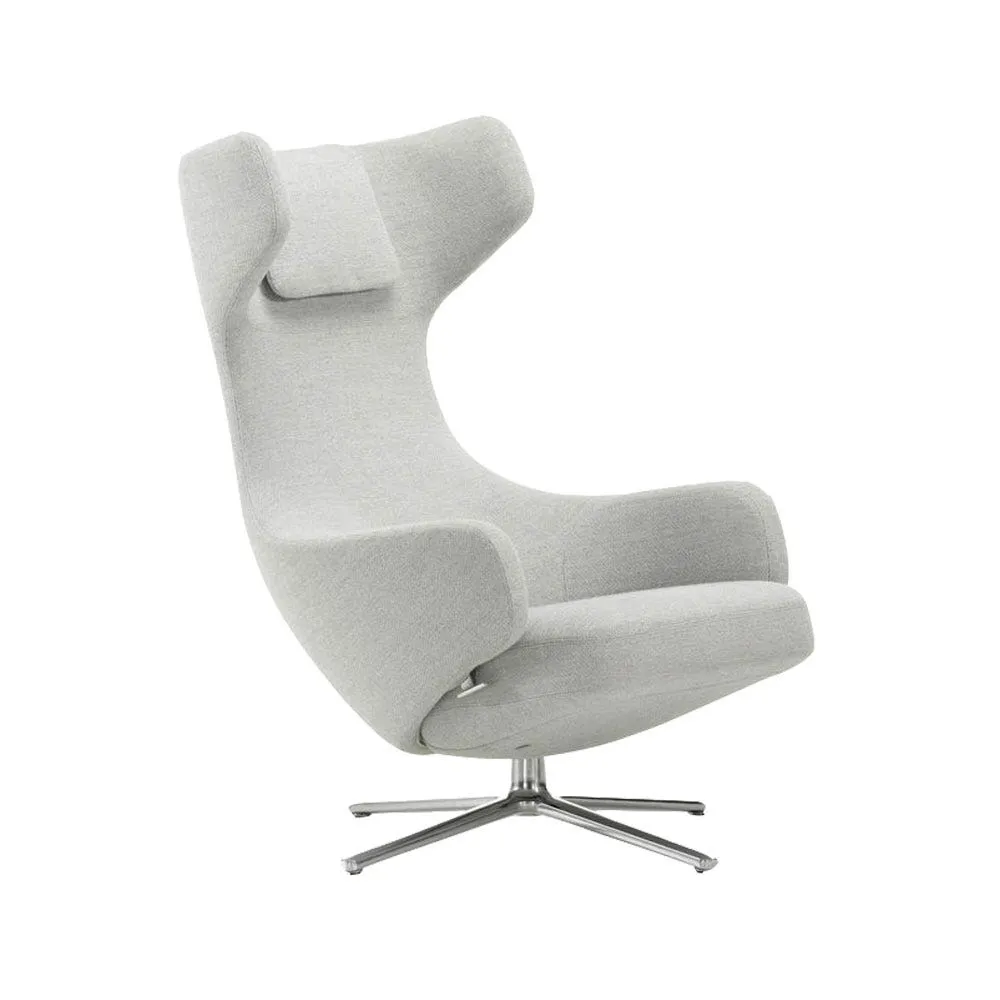 Vitra Grand Repos Lounge Chair Dumet Pebble Melange F80 3