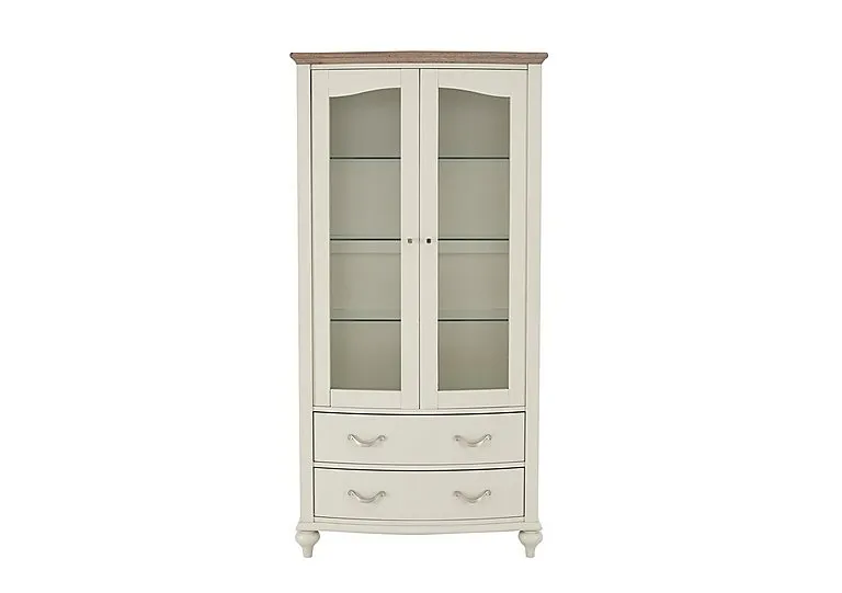 Annecy Display Cabinet - Soft Grey