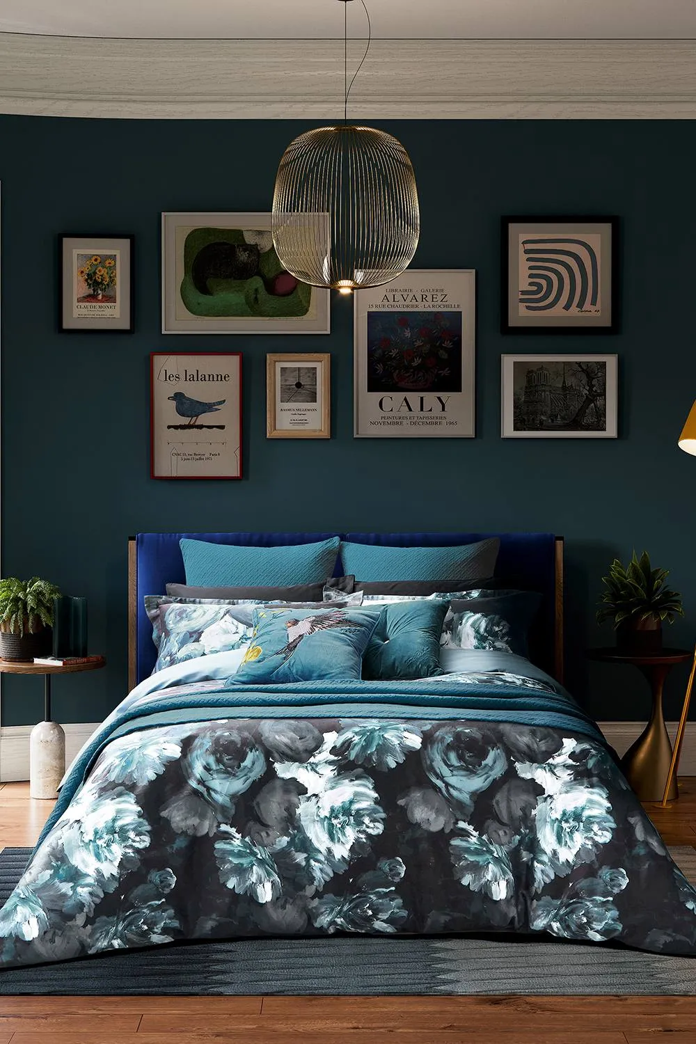 Ted Baker 'Painted Blooms' Cotton Duvet Cover Set