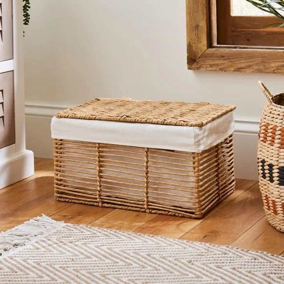 Purity Large Woven Storage Trunk 2