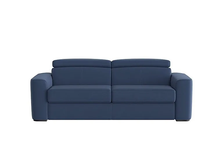 Infinity 3 Seater Fabric Sofa - Blue